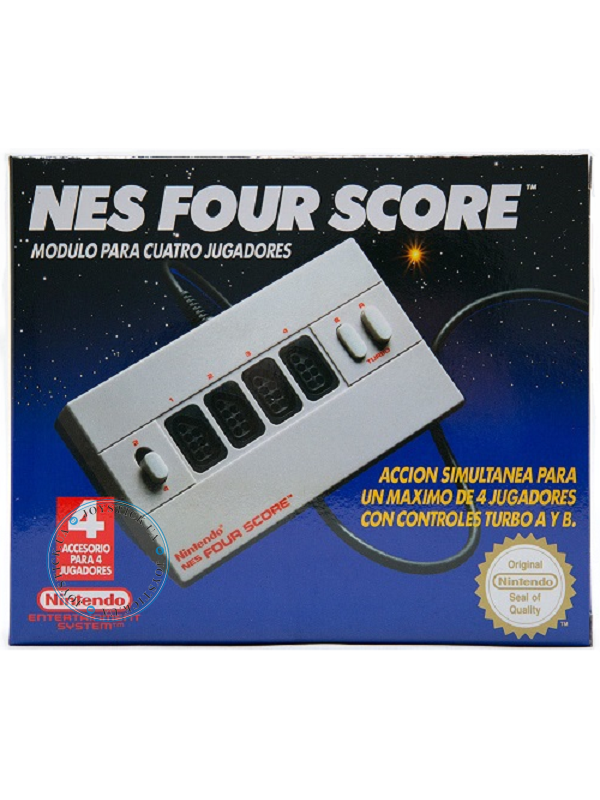 NIntendo Nes Four Score Four Player Module адаптер контролерів для чотирьох гравців Б/В